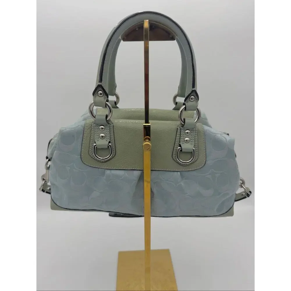 Coach Ashley Sateen Satchel Bag Rare Y2K